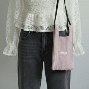NEW Lastframe Pink Mini Market Bag